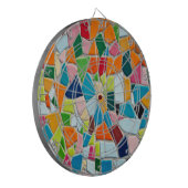 HeldermozaïekTegels Dartbord (Voorkant Links)