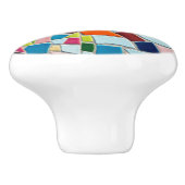 HeldermozaïekTegels Keramische Knop (Zijkant)