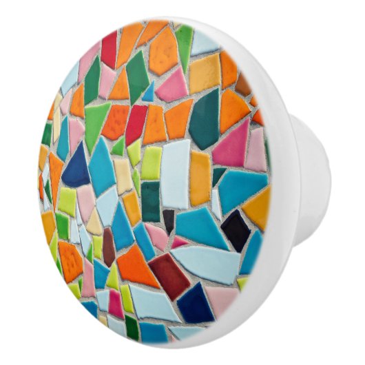 HeldermozaïekTegels Keramische Knop (Rechts)