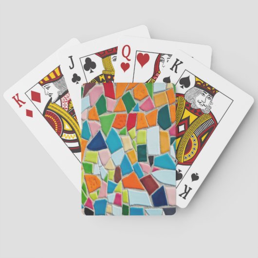 HeldermozaïekTegels Pokerkaarten (Achterkant)