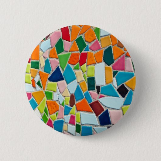 HeldermozaïekTegels Ronde Button 5,7 Cm (Voorkant)