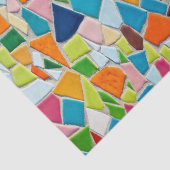 HeldermozaïekTegels Tissuepapier (Detail)