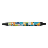 HeldermozaïekTegels Zwarte Inkt Pen (Voorkant)