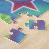 Heldernachtpuzzel Legpuzzel (Zijkant)