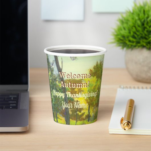 Heldernajaar waterverf papierbekertje papieren bekers (Insitu)