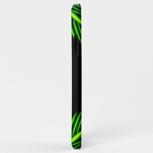 Helderneon Tropische palmboom Luchtpenseel Case-Mate iPhone Case (Achterkant/rechts)