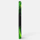 Helderneon Tropische palmboom Luchtpenseel Case-Mate iPhone Case (Achterkant/links)