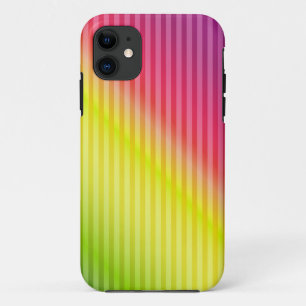 Helderneonfluorescerende gradiënt-regenboogombbole Case-Mate iPhone case