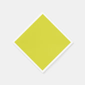 Helderneongeel groen getextureerd servet (Hoek)