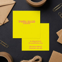 Helderneongele en roze oormerkkaart