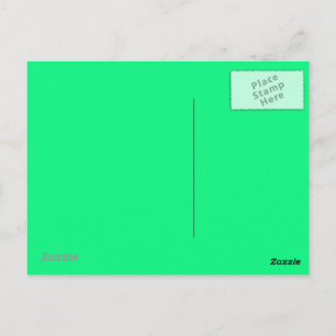 Helderneongroen Briefkaart