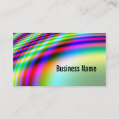 Helderneonkleuren onttrekken ontwerp visitekaartje (Achterkant)