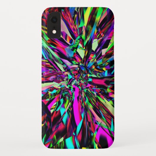 Helderneonkleurendruk iPhone/iPad draagtas Case-Mate iPhone Case (Achterkant)