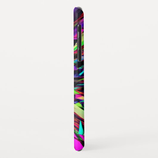 Helderneonkleurendruk iPhone/iPad draagtas Case-Mate iPhone Case (Achterkant/links)