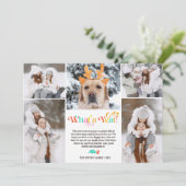 Heldernieuw jaar in review 5, foto-inkollage raste feestdagenkaart (Staand voorkant)