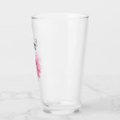 Helderpaarse Echinacea Gepersonaliseerd Glas (Links)