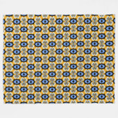 Helderpatroon Fleece Deken (Voorkant (Horizontaal))