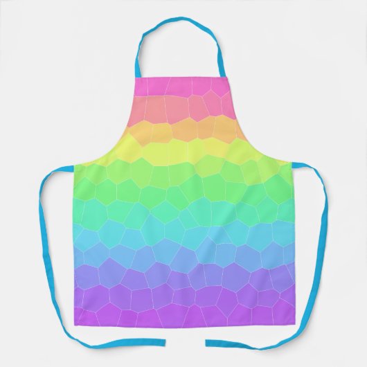Helderradionavigatie Geometrische gradiënt Schort (Voorkant)
