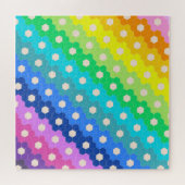 Helderradionavigatie Geometrische hexagon ventilat Legpuzzel (Horizontaal)