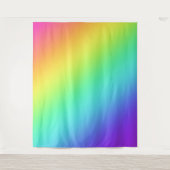 Helderregenbooggradiënt Wandkleed (Voorkant)