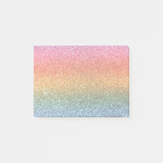 Helderregenboogliter Post-it® Notes (Voorkant)