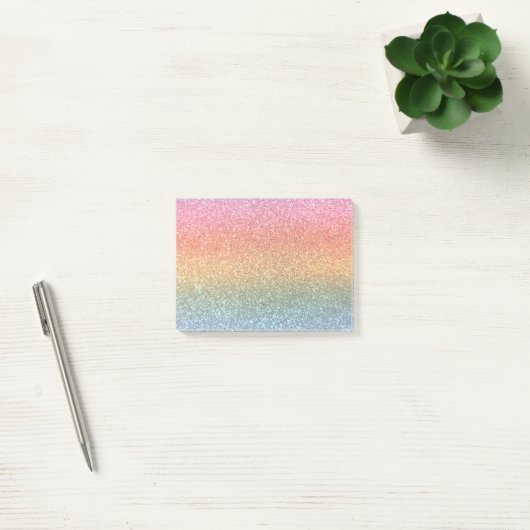 Helderregenboogliter Post-it® Notes (Kantoor)