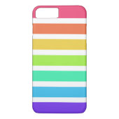 Helderregenboogstrepen Case-Mate iPhone Case (Achterkant)