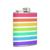 Helderregenboogstrepen Heupfles (Rechts)