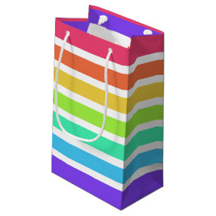 Helderregenboogstrepen Klein Cadeauzakje
