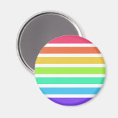 Helderregenboogstrepen Magneet (Voorkant / Achterkant)