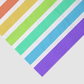 Helderregenboogstrepen Tissuepapier (Detail)