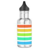 Helderregenboogstrepen Waterfles (Links)