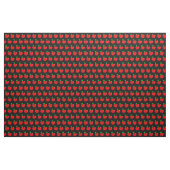 Helderrode Apple Polka stippen Stof (Yard (91,4 cm))