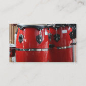 Helderrode conga drums foto.jpg visitekaartje (Achterkant)