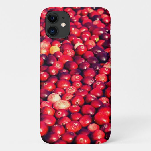 Helderrode Cranberries Case-Mate iPhone Case (Achterkant)