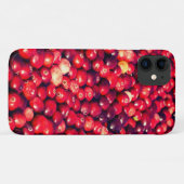 Helderrode Cranberries Case-Mate iPhone Case (Achterkant (horizontaal))