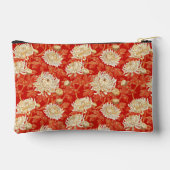 Helderrode en Crème Chrysanthemum Etui (Achterkant)
