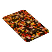 Helderrode gele herfstleien magneet (Rechterzijde)