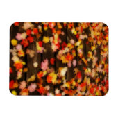 Helderrode gele herfstleien magneet (Horizontaal)