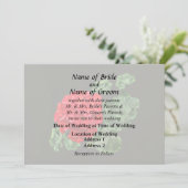 Helderrode Geranium Kaart (Staand voorkant)
