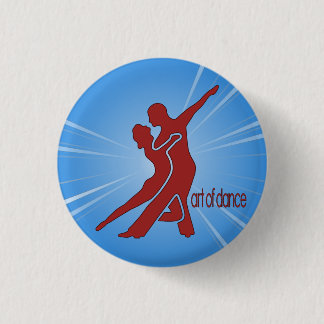 Helderrode Logo ronde Button