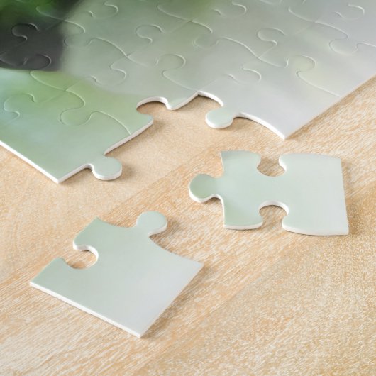 Helderrode pansie legpuzzel (Zijkant)