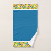 Helderrode rozen bad handdoek (Handdoek)