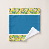 Helderrode rozen bad handdoek (Wasdoekje)