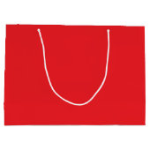 Helderrode Valentijnsdag Gift Bag Groot Cadeauzakje (Achterkant)