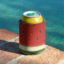 Helderrode Waterverf watermeloen koeler