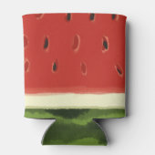 Helderrode Waterverf watermeloen koeler (Achterkant)