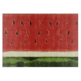 Helderrode Waterverf Watermeloen Snijplank