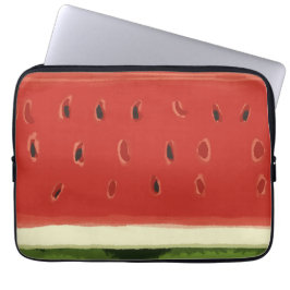 Helderrode Waterverf Watermelon Electronics Bag Laptop Sleeve