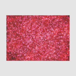 helderrood faux glitter ontwerp tissuepapier